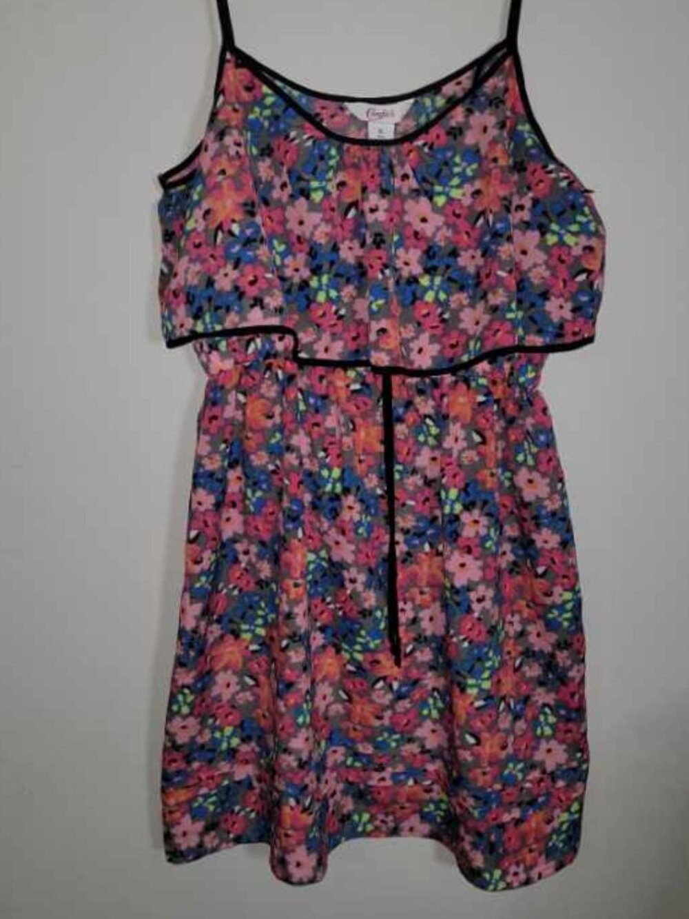 Candies Floral Dress Size XL Juniors - Picture 2 of 4